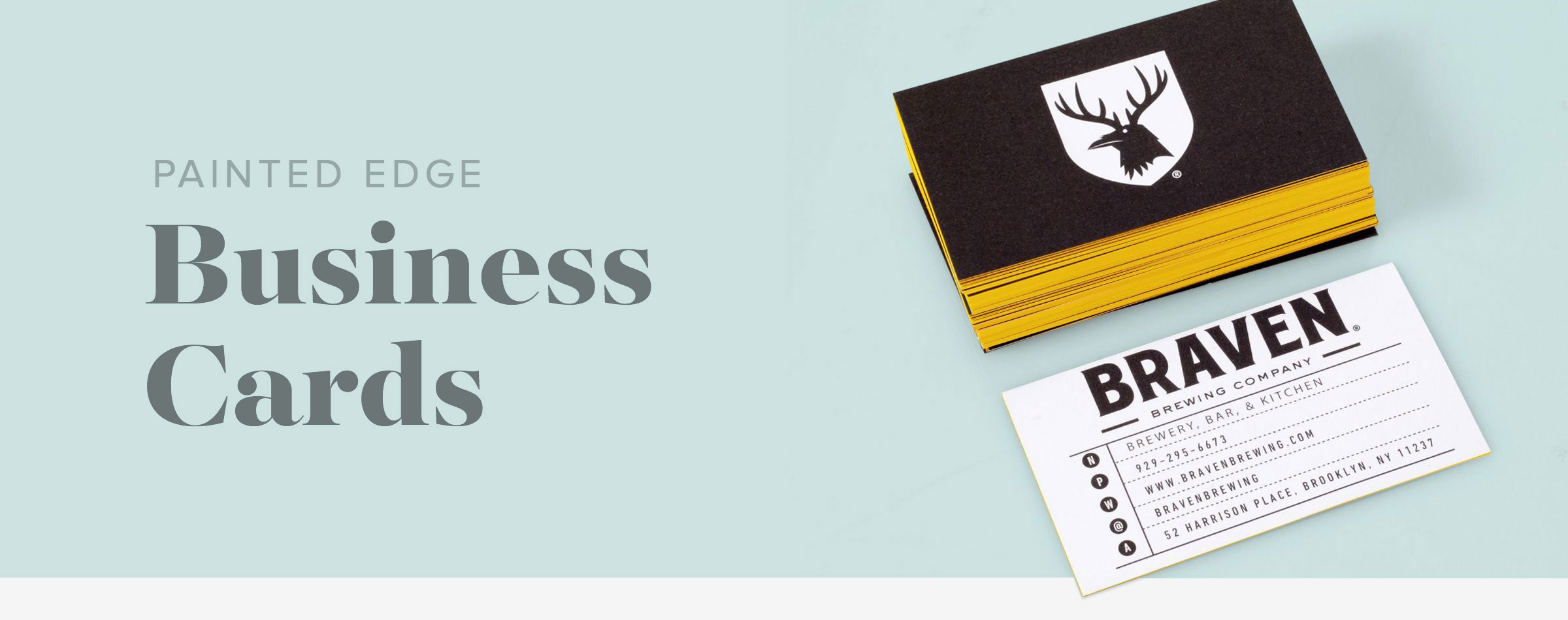 custom painted edge business cards 1 jakprints
